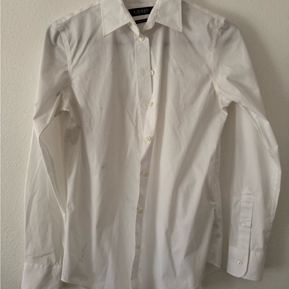 White womens Ralph Lauren Shirt